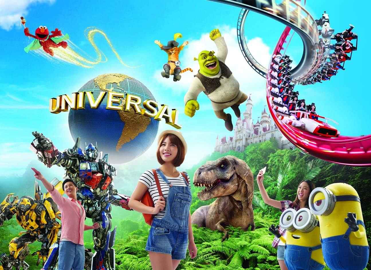 S.E.A Aquarium + Universal Studio - Only Tickets